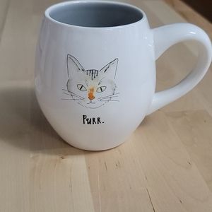 Vintage Rae Dunn Purr. Mug